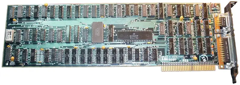Плата монохромного видеоадаптера IBM PC