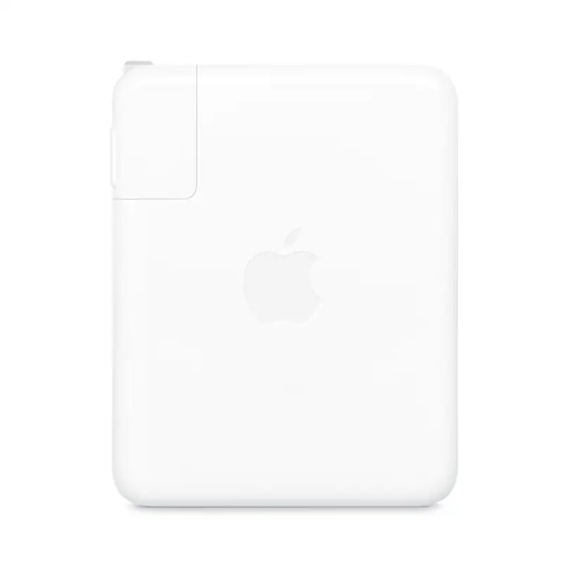 Белый сетевой адаптер Apple мощностью 140 ватт